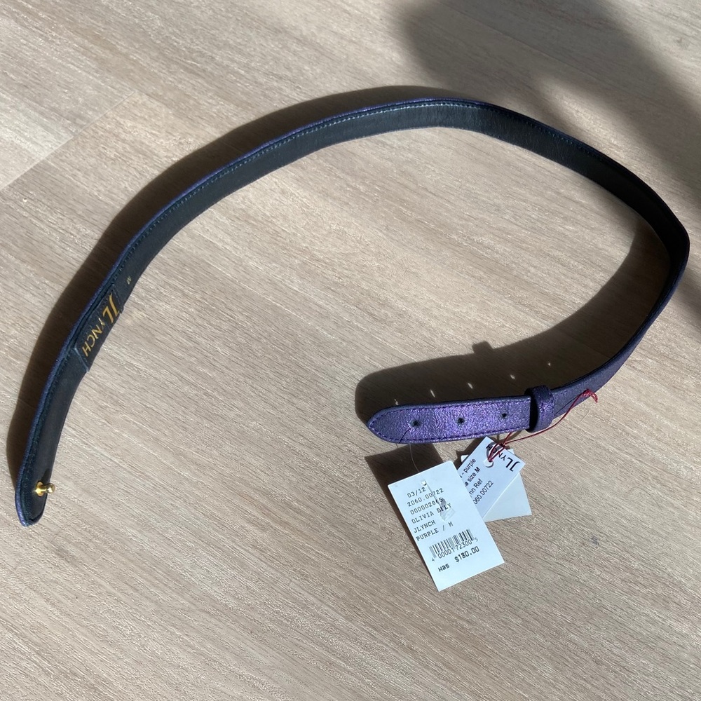JLynch Belt Olivia Purple NEW WITH TAGS